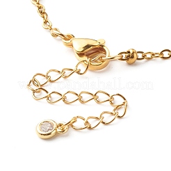 Браслет-цепочка из нержавеющей стали 304&nbsp;BJEW-JB06523-02