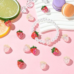 20 шт. подвески из непрозрачного акрила с гальваническим покрытием 2 цветов&nbsp;PACR-CJ0001-43