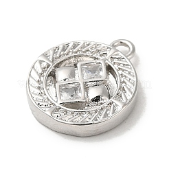 Латунные микро проложить кубического циркония подвески&nbsp;LS-KK-D071-01P