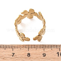 Кольца-манжеты из нержавеющей стали 304 для женщин&nbsp;RJEW-K309-37D-G