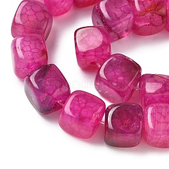 Естественные выветрившиеся агатовые бусины&nbsp;G-G177-E19-05