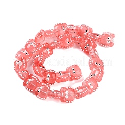 Прозрачные стеклянные бусины&nbsp;LAMP-L078-010C