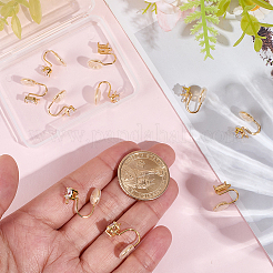 12 шт. 6 стиля латунная микропаве прозрачная кубическая циркониевая фурнитура для ушей&nbsp;KK-BBC0022-22