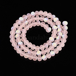 Chapelets de perles en verre transparente  &nbsp;EGLA-A044-T6mm-MB22