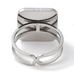Ring aus Edelstahl 304&nbsp;RJEW-B059-10P-04