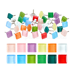 36 pz 12 puntine da disegno in ferro colorate&nbsp;AJEW-PH01677