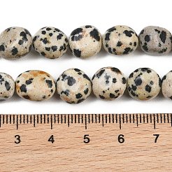 Natur Dalmatiner Jaspis Perlen Stränge&nbsp;GG-CBA787B-A11