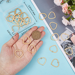 30 шт. подвески из нержавеющей стали 201&nbsp;STAS-BBC0002-34