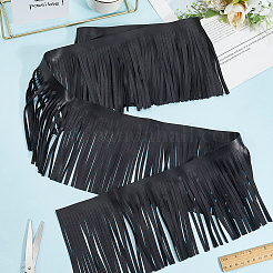 2 м отделка бахромой из искусственной кожи и замши&nbsp;AJEW-CY0001-58A-01