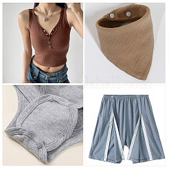 5 ярд полиэстеровой ленты для пришивания кнопок&nbsp;DIY-CY0001-32B