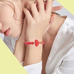 100 шт. Непрозрачные акриловые бусины&nbsp;MACR-PA0001-19