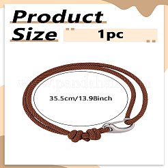 1шт. браслеты из полиэфирного шнура для пары&nbsp;BJEW-LP0003-64