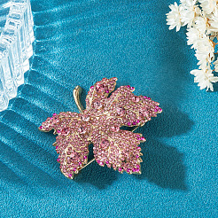 Épingles en strass en alliage d'or clair&nbsp;JEWB-TADJ0001-01A