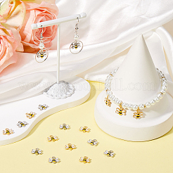 80шт 2 цвета сплава эмаль подвески&nbsp;ENAM-SC0005-73