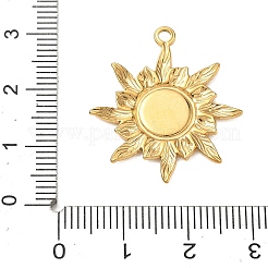 Anhänger aus Edelstahl 304 und natürlichen Muscheln&nbsp;SA-CBA2C9D-04G