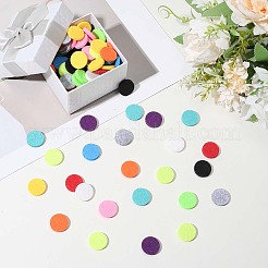 96 шт. 12-х цветные волокнистые парфюмерные диски&nbsp;DIY-SP0004-47B-02