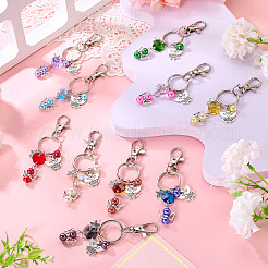 10шт. брелки из сплава ангела&nbsp;KEYC-TAC00046