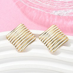 Серьги-гвоздики из нержавеющей стали 304&nbsp;LS-EJEW-A130-03A-G