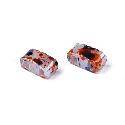 2-trou perles rocailles en verre opaque&nbsp;SEED-N004-002-A04