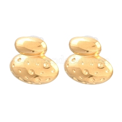 Melting Styles Ohrstecker aus Edelstahl 304 für Damen&nbsp;EJEW-F415-02G-04