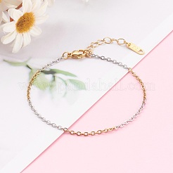 Ensembles de bijoux avec colliers et bracelets en acier inoxydable 304&nbsp;SJEW-JS01186