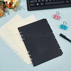 Cuaderno con hojas separadoras de índice y encuadernación en disco de plástico PVC&nbsp;KY-WH0036-121A-01