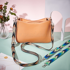 2 шт. регулируемые ремни для сумки из полиэстеровой тесьмы с узором в виде стрелы 2 цвета&nbsp;PURS-WR0001-24B