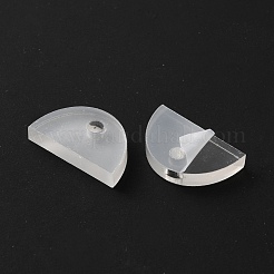 Perline semicircolari trasparenti in acrilico fai da te per penna&nbsp;OACR-WH0031-27