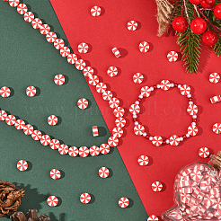 300шт бусины из полимерной глины ручной работы&nbsp;CLAY-PA0001-20