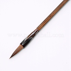 Borste chinesische Kalligraphie Pinselstift&nbsp;TOOL-WH0132-20C-B