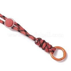 6 шт. 6-цветные веревки-шнуры из полиэстера и спандекса для подвесных украшений&nbsp;HJEW-JM04293