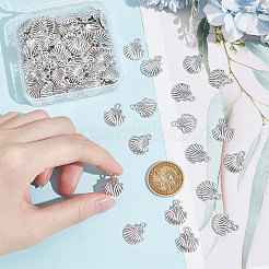 100 шт. Подвески из сплава в тибетском стиле&nbsp;TIBEP-UN0001-11