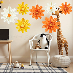 9 Stück DIY-Papierblumenfächer&nbsp;DIY-WH0899-675