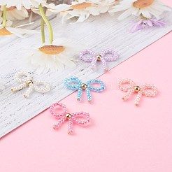 Стеклянные бусины ручной работы плетеные подвески&nbsp;PALLOY-JF00632