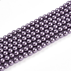 Peinture au four brins de perles de verre nacré&nbsp;HY-N002-3mm-A14