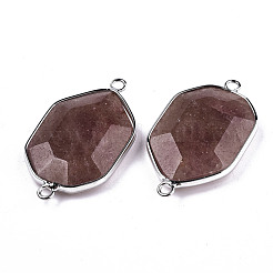 Соединители звеньев естественного кварца клубники&nbsp;G-T131-48P-03