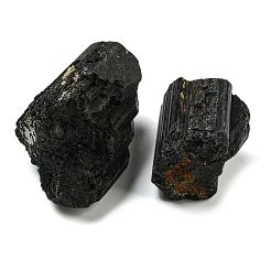 Грубые необработанные бусины из натурального черного турмалина&nbsp;LS-G-I302-02