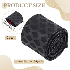 Gaine thermorétractable antidérapante en plastique Poe pour cannes à pêche&nbsp;AJEW-WH0752-443B-03