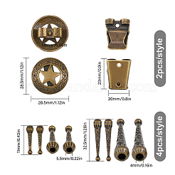 Набор для поиска ювелирных изделий своими руками для изготовления галстуков-боло&nbsp;DIY-CA0005-42AB
