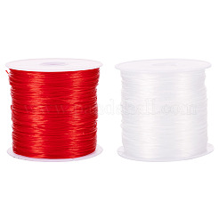 2 Rolle elastischer Kristallfaden in 2 Farben&nbsp;EW-TA0001-07A