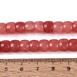 Colliers de perles de verre teintées à effet ombré&nbsp;GLAA-Q106-05B-A08