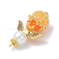 Подвески из стеклянных бусин и стеклянных бусин ручной работы&nbsp;PALLOY-MZ00963-04