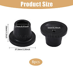 Резиновые противоскользящие накладки на мебель&nbsp;AJEW-WH0248-742A-02