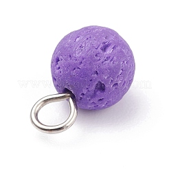 Кулоны из натуральной лавы&nbsp;PALLOY-JF01076