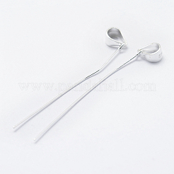 925 стерлинговый серебристый штифт&nbsp;STER-I014-22S