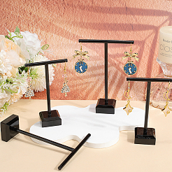 2 комплект из 2-х размеров акриловых подставок для сережек с Т-образной планкой&nbsp;EDIS-SC0001-10