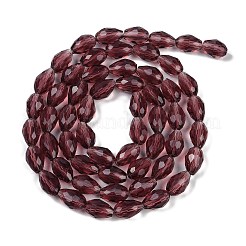 Chapelets de perles en verre transparente  &nbsp;EGLA-N013-T10mm-D03