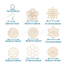 Fai da te orecchini pendenti&nbsp;DIY-TA0002-57P