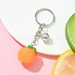 Porte-clés pendentif en résine de fruits&nbsp;KEYC-JKC00643-01