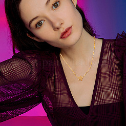 16 шт. 4 бусины из нержавеющей стали 304&nbsp;STAS-DC0005-33